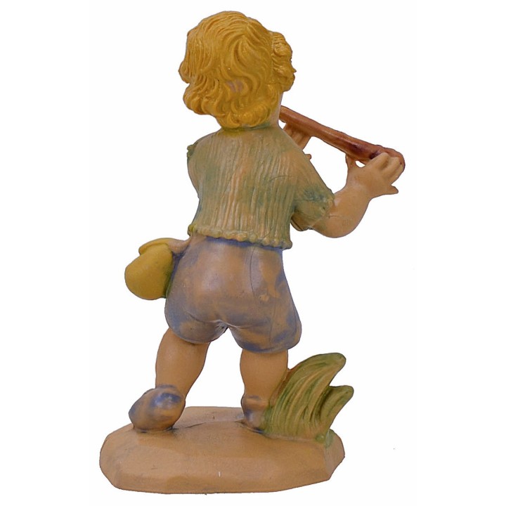 Niño con flauta serie 8 cm