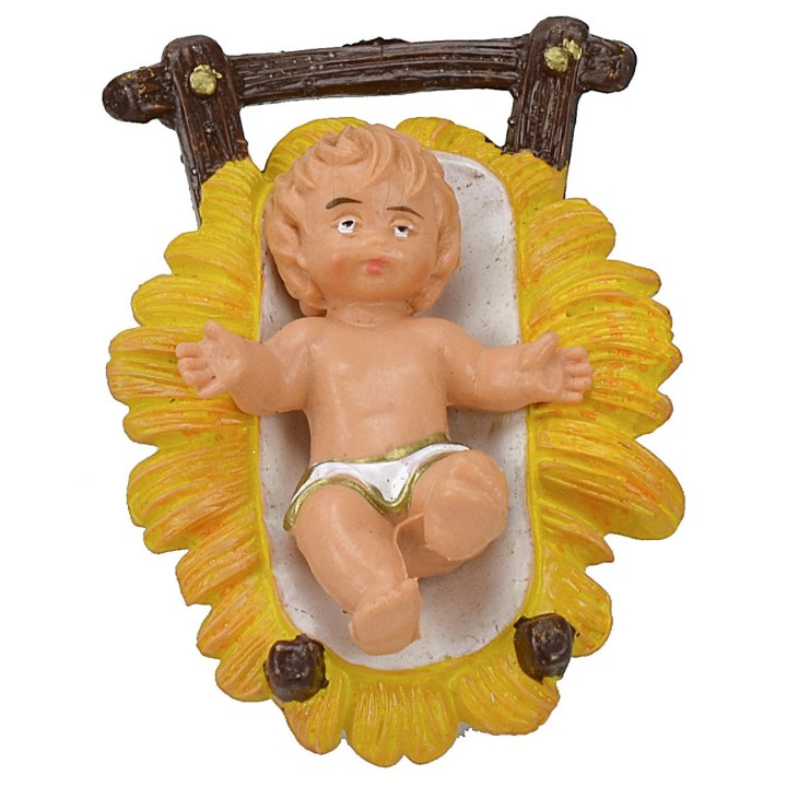 Cm 8 Natività set 3 pz in pvc
