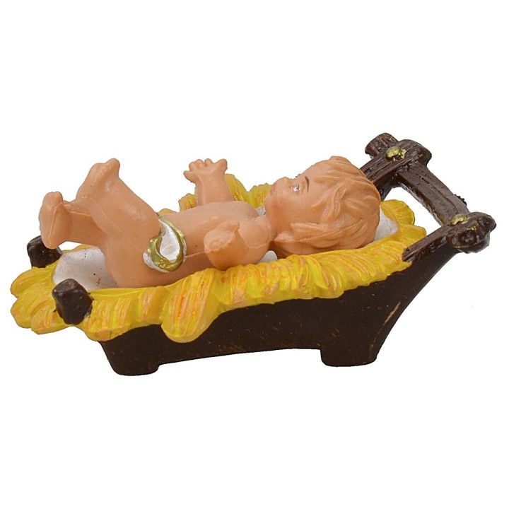 Conjunto de Natividad de 8 cm, 3 piezas en PVC