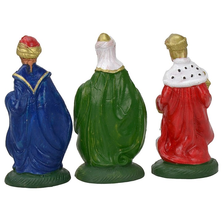 Conjunto de 3 Reyes Magos de 8 cm
