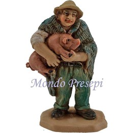 Cm 8 lux Man with pig