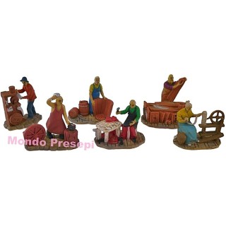 Set of 6 masters 7 cm Art. 