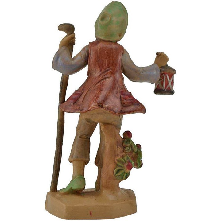12 Cm Shepherd with lux lantern