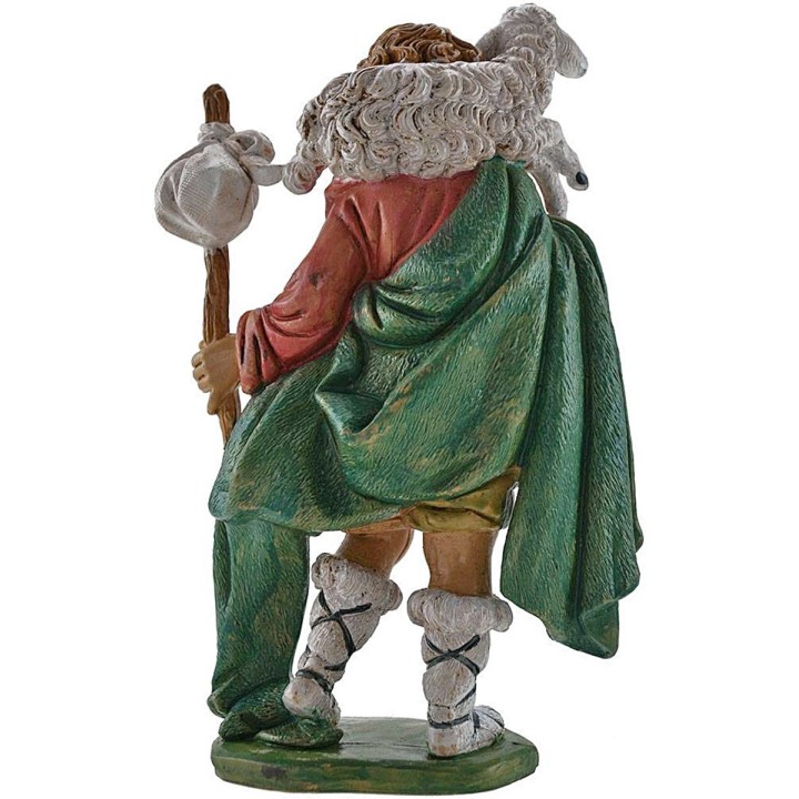 Shepherd with lamb on the shoulders 20 cm Euromarchi