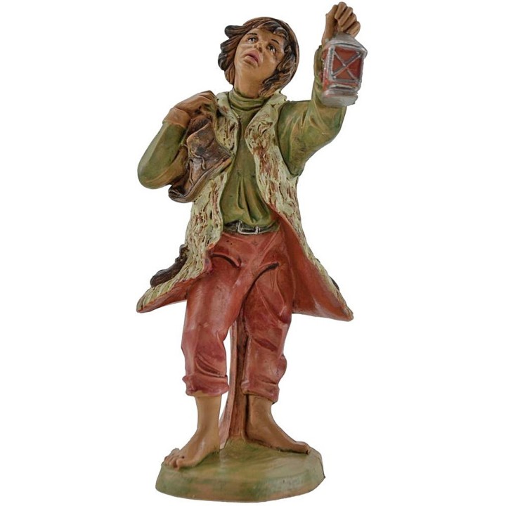 Uomo con lanterna 15-16 cm Euromarchi
