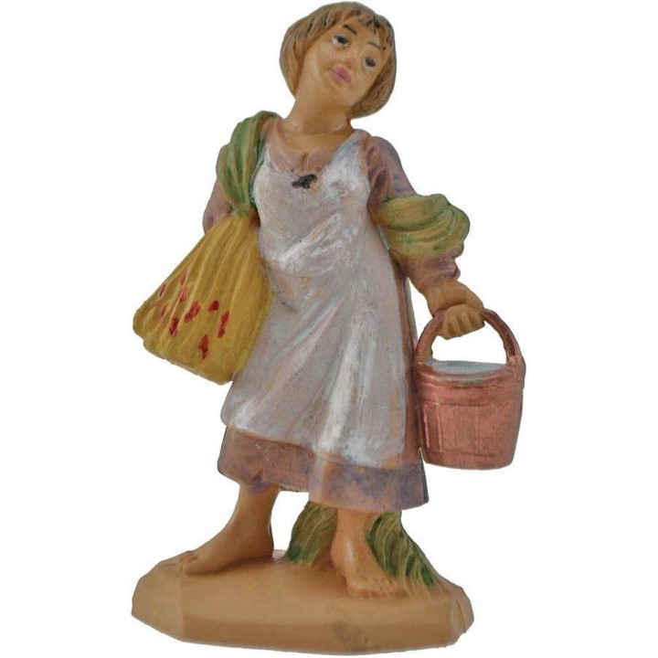 6 cm Mujer con cubo lux