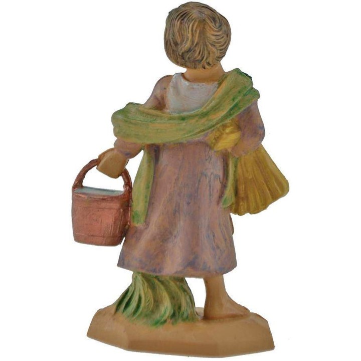 6 cm Donna con secchio lux