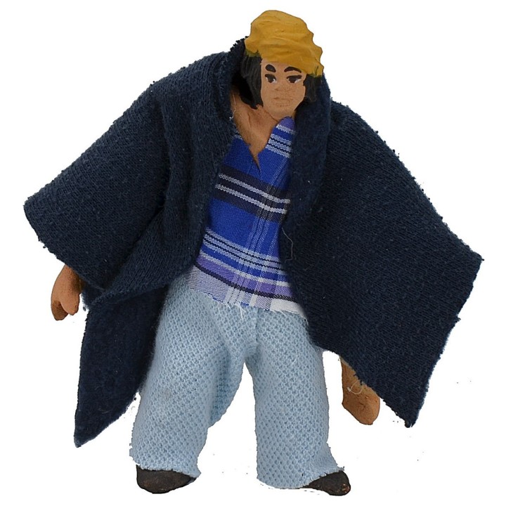 Standing man 10 cm jointed