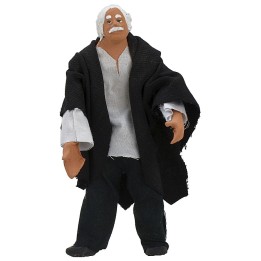 Uomo in piedi con busto snodato 13-14 cm