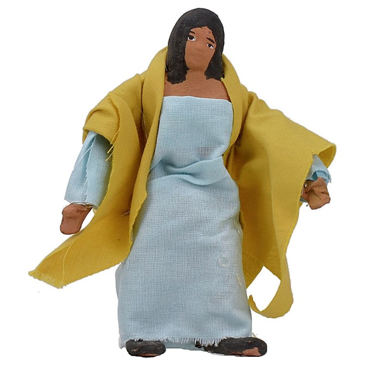 Jointed standing woman 11 cm