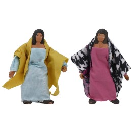 Donna in piedi snodata 11 cm