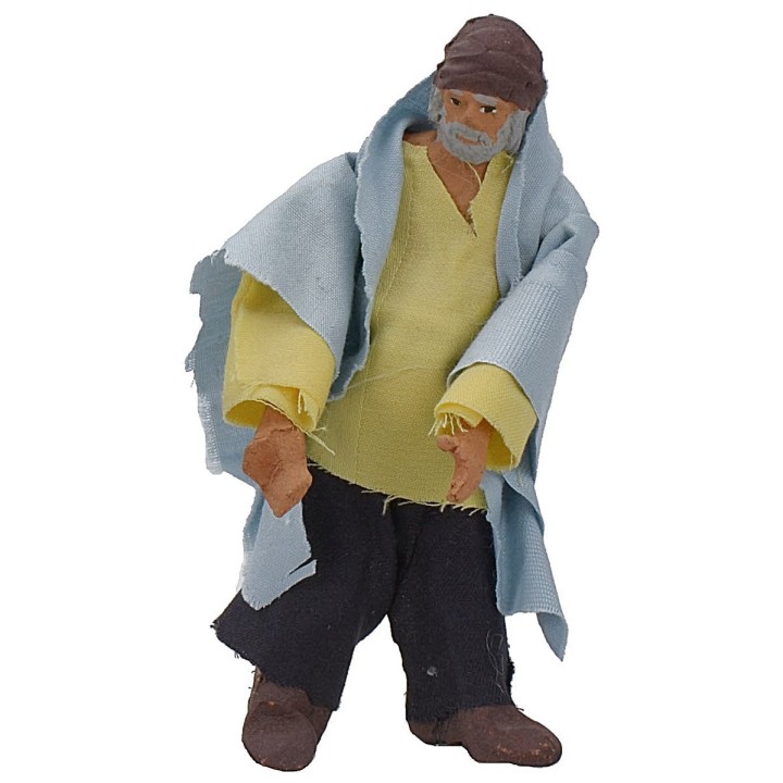 Uomo in piedi snodato 10 cm