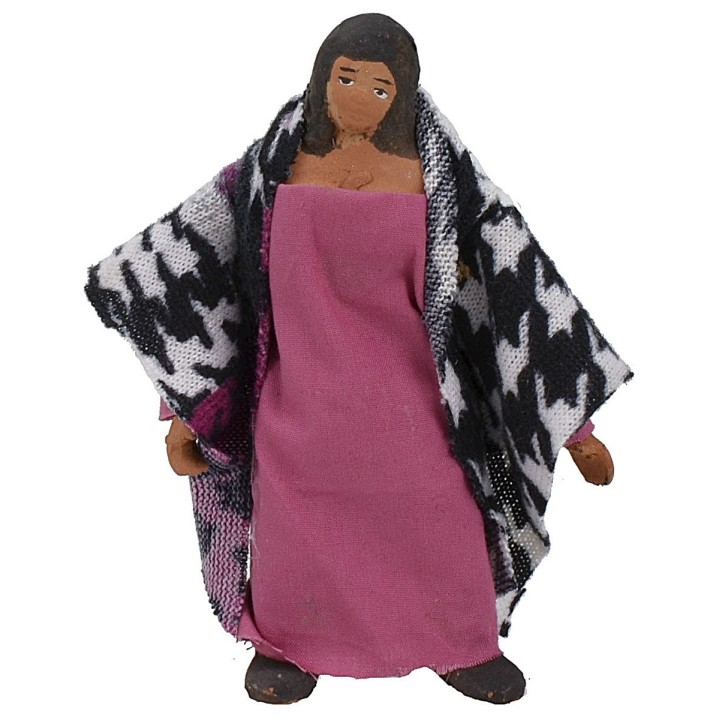Jointed standing woman 11 cm
