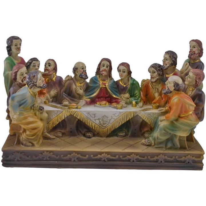Última cena h 8,5 cm estatuas pascuales