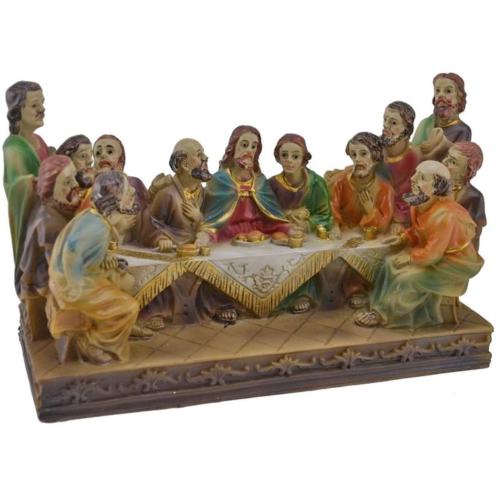 Ultima cena h. 8,5 cm statue pasquali