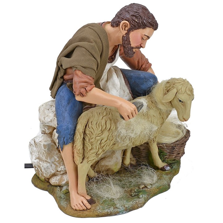 Pigini shearer and moving sheep 30 cm series
