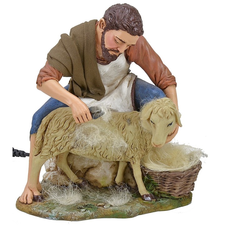 Pigini shearer and moving sheep 30 cm series