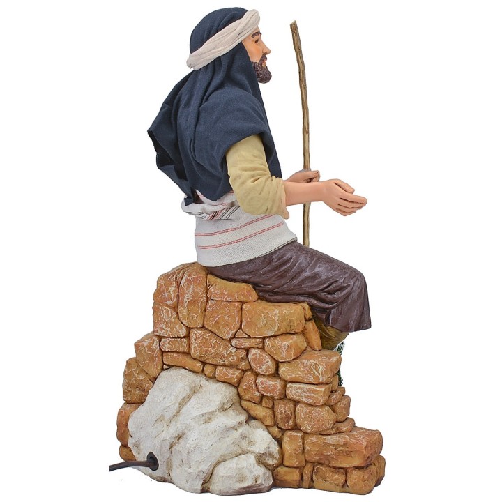 St. Joseph seated in motion series 30 cm Pigini