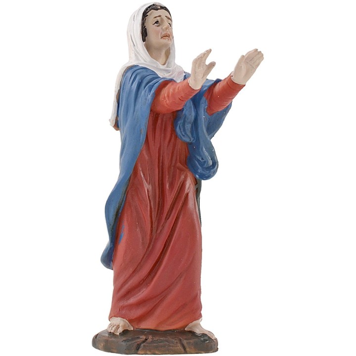 Salita al calvario con statue cm 12-13 h. 