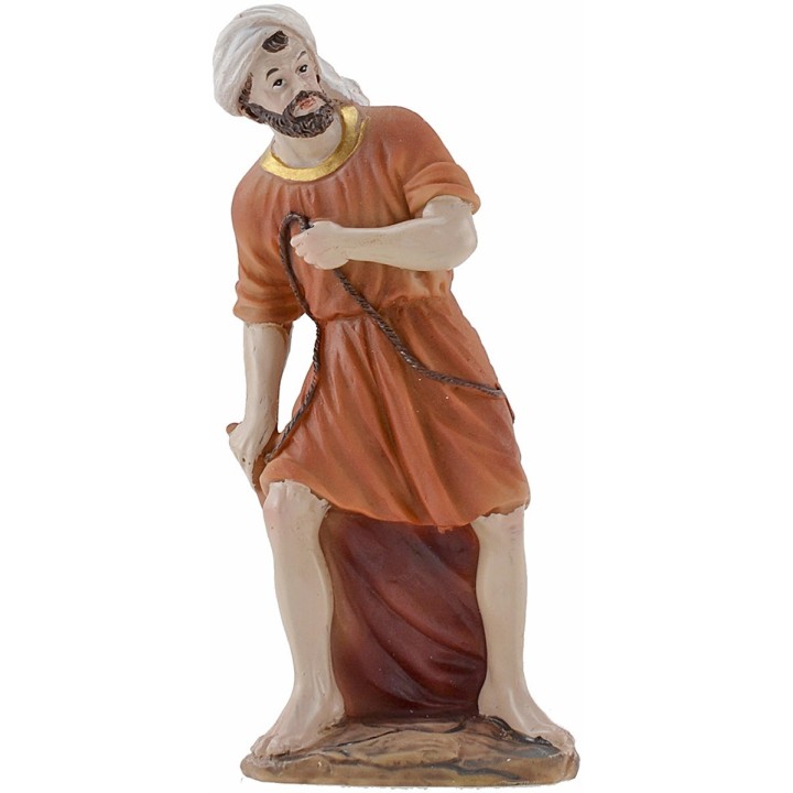 Salita al calvario con statue cm 12-13 h. 