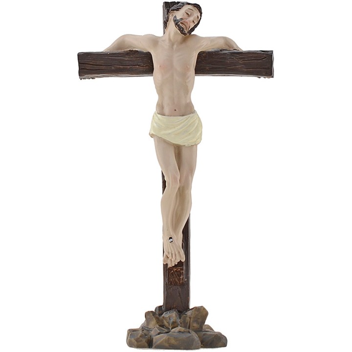 Scena crocifissione cm 12-13 Statue Pasquali