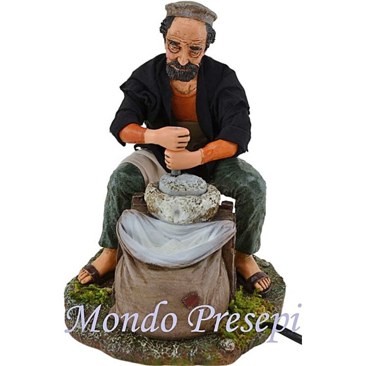 Uomo cm 30 con macina in movimento- Spedizione gratuita!