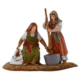 Donne con pestello e mortaio 10 cm Landi Moranduzzo cost.