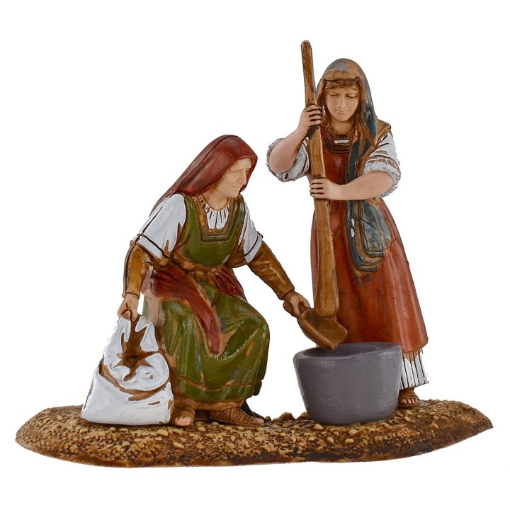 Donne con pestello e mortaio 10 cm Landi Moranduzzo cost.