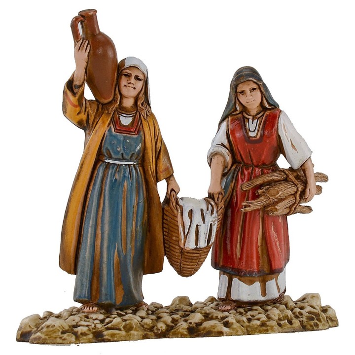 Women with amphora and fagots 10 cm Landi Moranduzzo cost.
