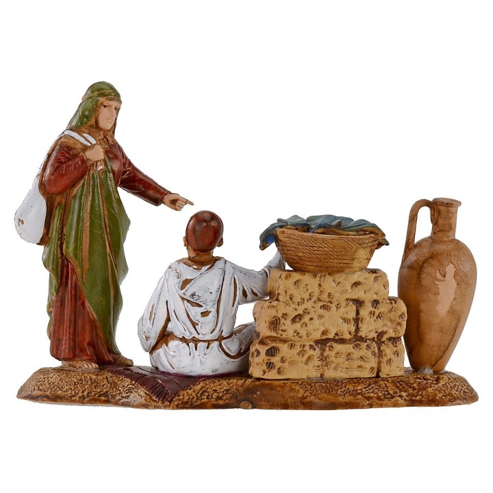Seller of amphorae 10 cm Landi Moranduzzo cost. 