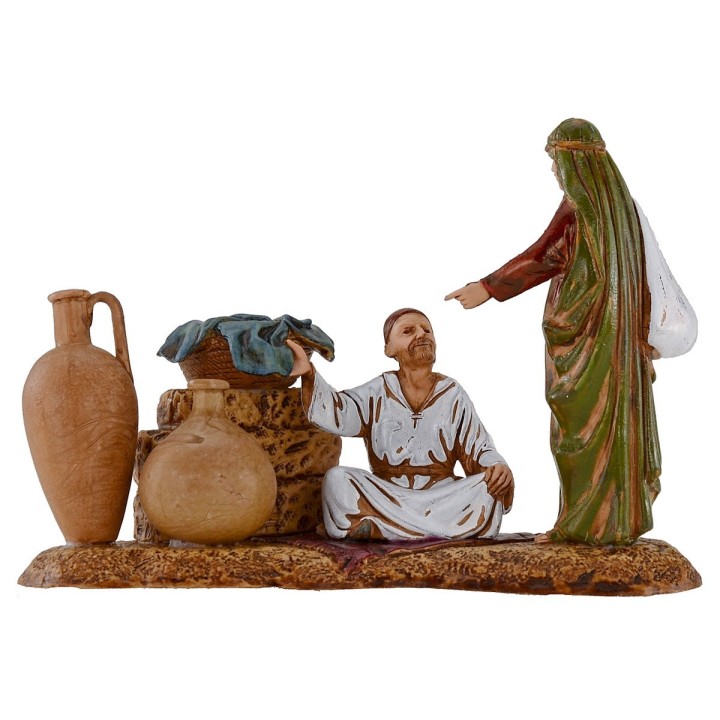 Gruppo 4 personaggi Landi Moranduzzo 10 cm