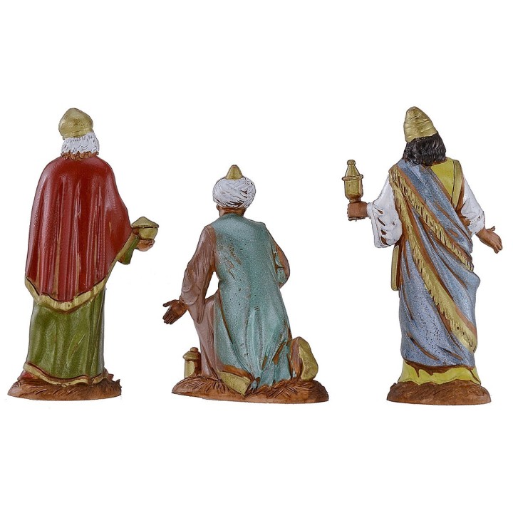 Tres Reyes Magos cm 10 fig. 