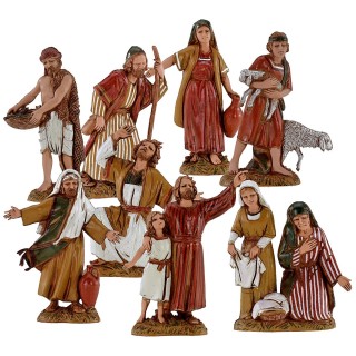 Set 8 statue serie 10 cm Landi Moranduzzo cost. 