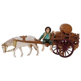 Carro con botti serie 10 cm Landi Moranduzzo