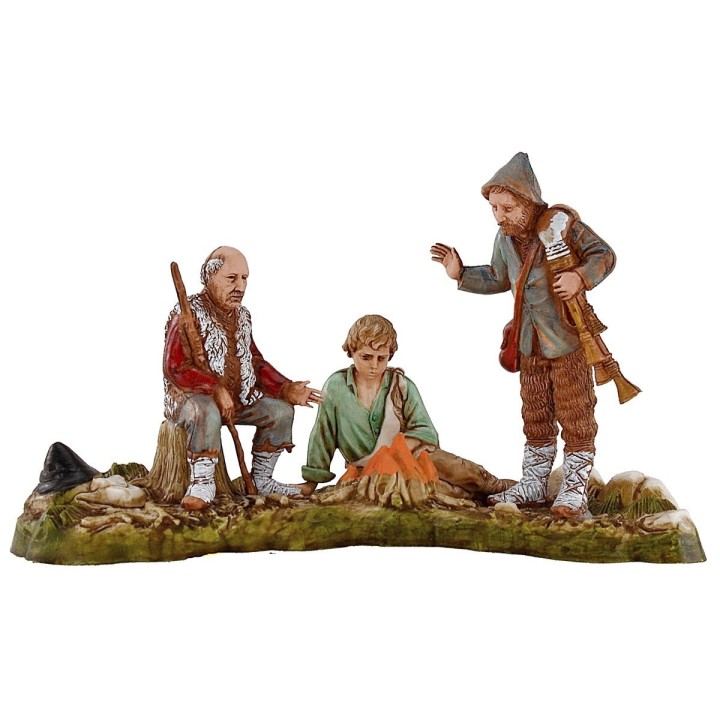 6 Grupos de estatuas 10 cm Landi Moranduzzo
