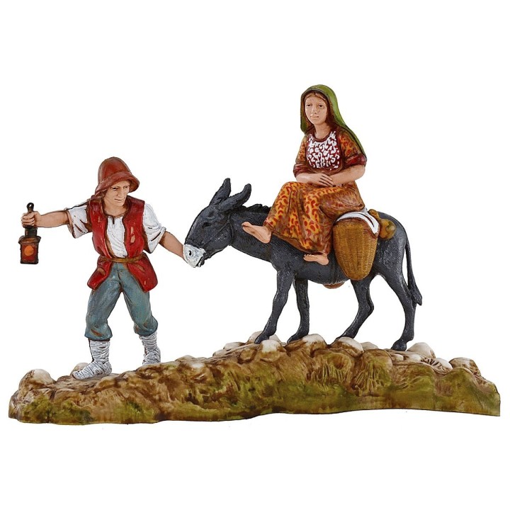6 Grupos de estatuas 10 cm Landi Moranduzzo