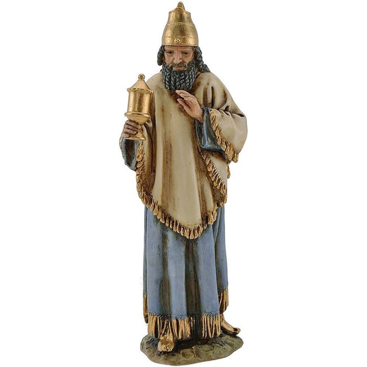 Tres Reyes Magos Landi Moranduzzo 15 cm en resina