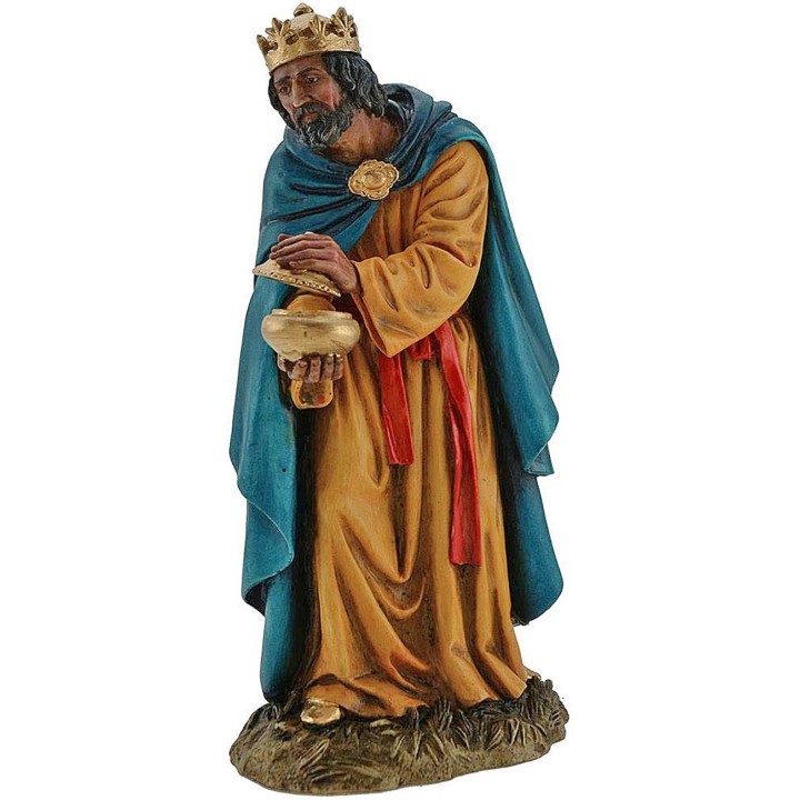 Tre Re Magi Landi Moranduzzo 20 cm in resina
