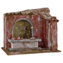 Setting up a butcher shop for presepe cm 24x18x20, 5 h for