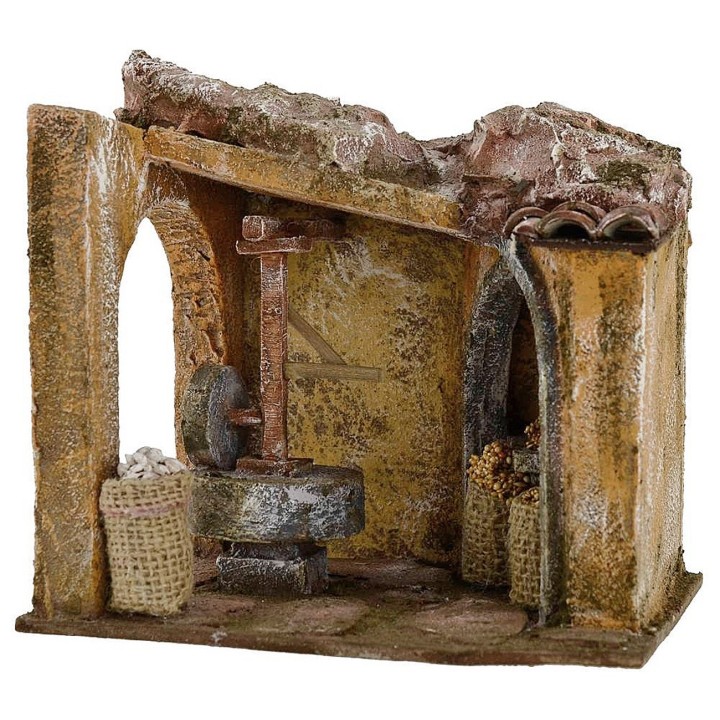 Molino para molinero de dimensiones 19x14x18 cm de altura, para