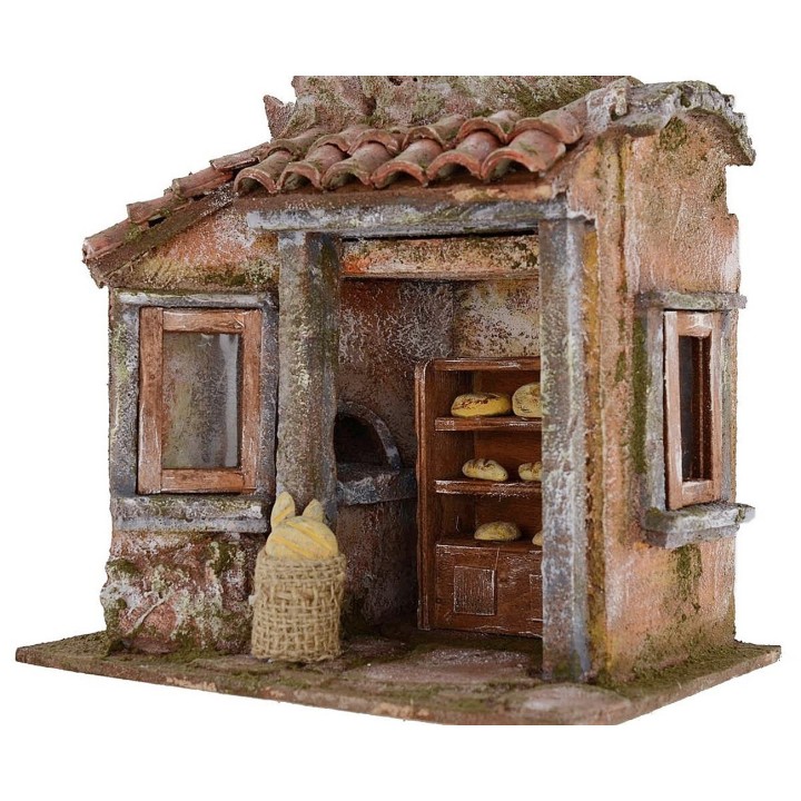 Bakery setting for Presepe cm 19,5x14, 5x20 h for statues of 10
