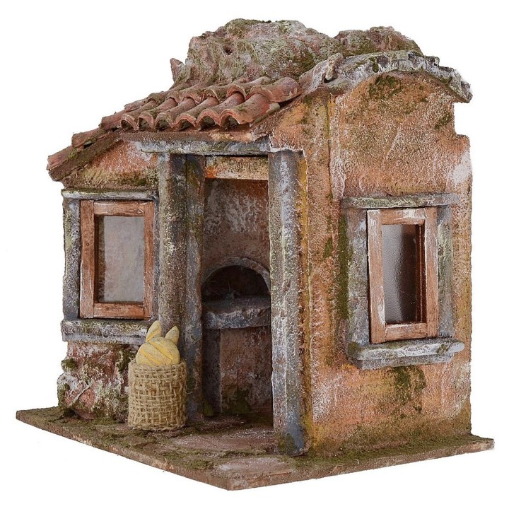 Bakery setting for Presepe cm 19,5x14, 5x20 h for statues of 10