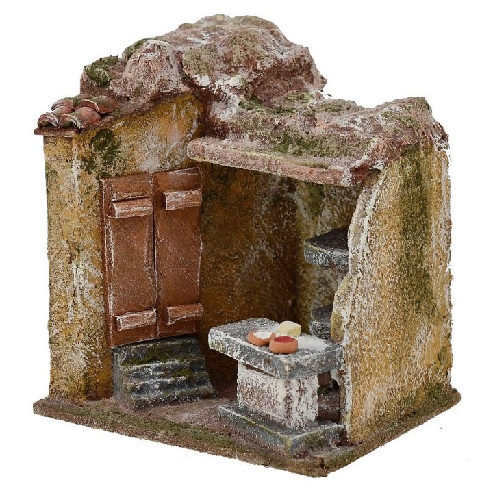 Bodega del panadero de 11,5x9x13 cm de altura para estatuas de