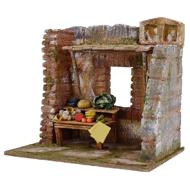 Orchard shop by presepe cm 19,5x14, 5x19 for statues 10 cm