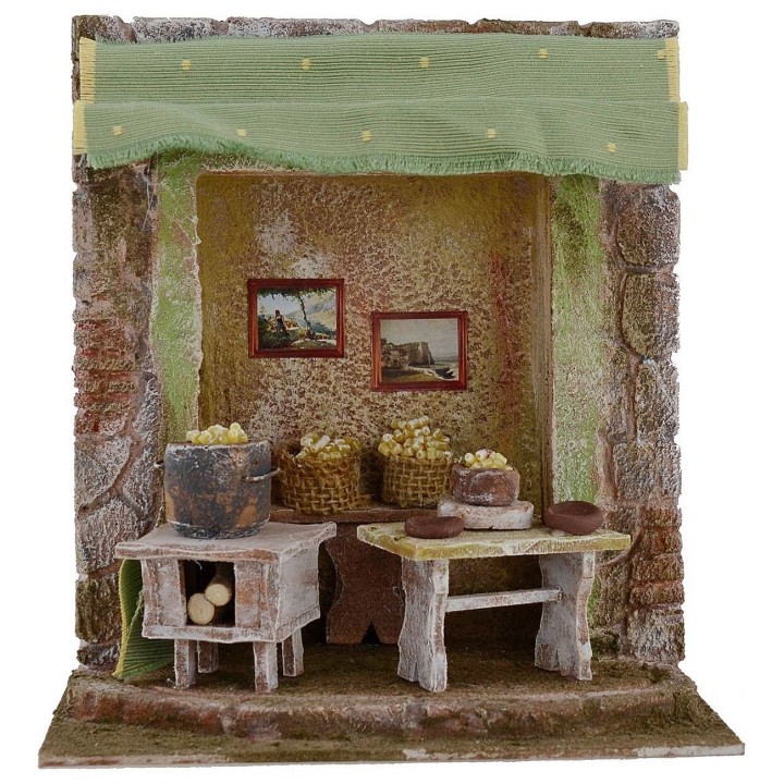 Bodega del fabricante de macarrones cm 19,5x14,5x21 h para