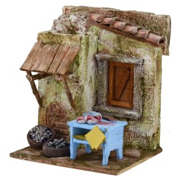Tienda del pescadero cm 14,5x12x17 h. 