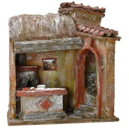 Taller de pizzero con horno 20x14,5x22,5 h