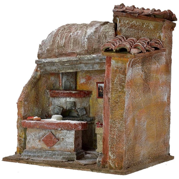 Taller de pizzero con horno 20x14,5x22,5 h
