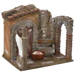 Patio con lavadero y arco de 19,5x14,5x17 cm de altura para