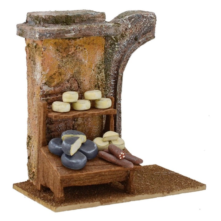 Salumiere con rudere cm14,5x8,5x16 h. 
